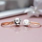 18K Gold Crystal Bridal Earrings – Sparkly Dangle Earrings, Bulk Sets for Bridesmaids
