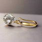 18K Gold Crystal Bridal Earrings – Sparkly Dangle Earrings, Bulk Sets for Bridesmaids