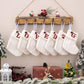 Letters Embroidery Christmas Hanging Socks Ornametns