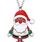 Merry Christmas Enamel Necklace Holiday Gift