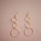 Diamond Cut Silver Circles for Women