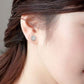 Angelique Double Halo OB Simulated Diamond Stud Earrings for Woman Special Occasion Wedding Bridal