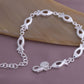 Fish Links Silver Bracelet for Women