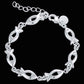 Fish Links Silver Bracelet for Women