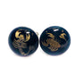 feshionn-iobi-golden-scorpion-enamel-button-stud-earrings