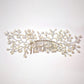 Silver Pearl  Branches Hair Comb