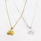 Cuddly Elephant Mother & Child Necklace
