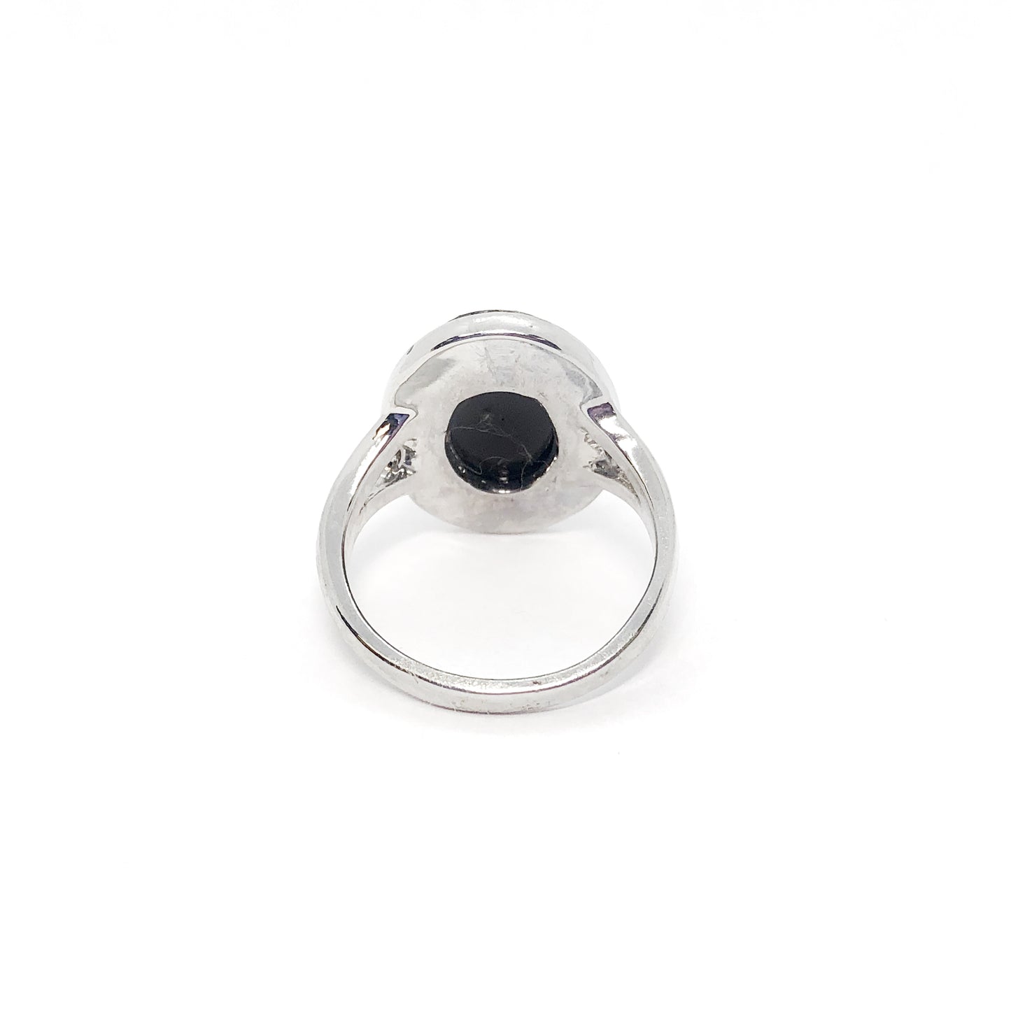 Abalone Shell Oval Shape Ring