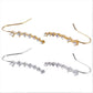 CZ Crystal Hook Ear Climber
