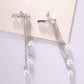 Three Wishes Pearl Tassel Earrings