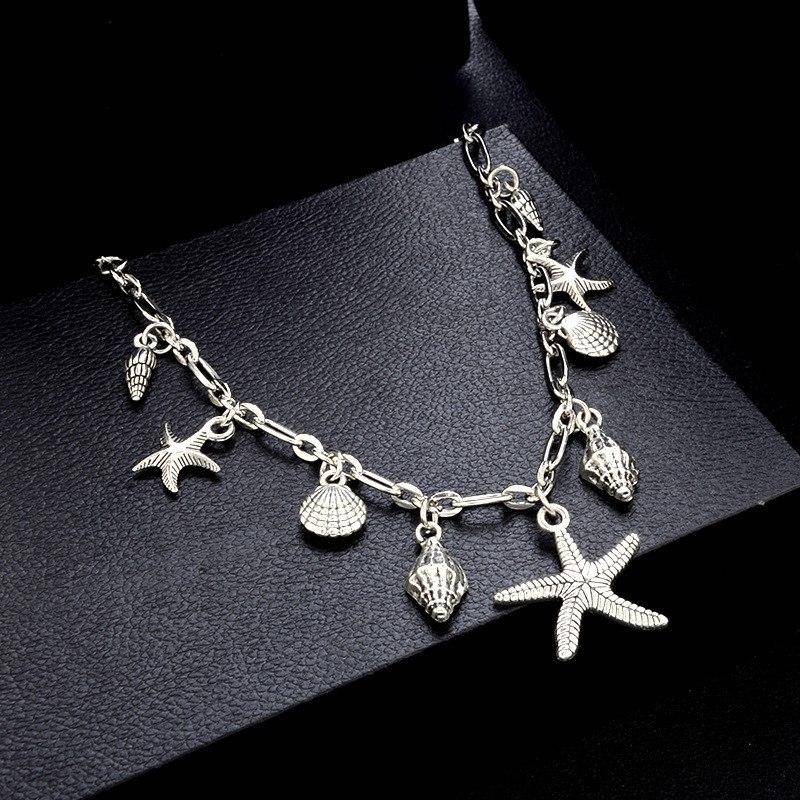 Sea Treasures Silver Shell Bracelet for Women