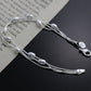 Silver Pearl Beads Multi Strand Bracelet for Women