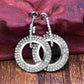 Supreme Shine Double Circle Earrings