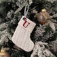 Letters Embroidery Christmas Hanging Socks Ornametns