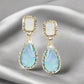 Drops of Jupiter Iridescent Dangling Earrings for Women
