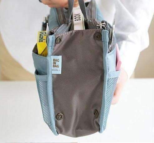 Feshionn IOBI accessories "Bag In Bag" All Purpose Multi-Section Expandable Tote - 5 Colors to Choose!
