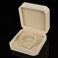 Feshionn IOBI accessories Cream Luxurious Velvet Bangle Bracelet Box in Four Colors