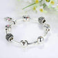 Feshionn IOBI bracelets ON SALE - True Love Heart Charm Bead Collection Silver Bangle Bracelet