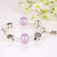 Feshionn IOBI bracelets "Think Pink" Silver Bangle Bracelet