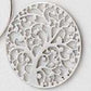 Feshionn IOBI Charms Family Tree Round Cut Out Plate for Round Charm Locket Necklaces ~Choose Your Theme!