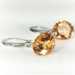 Feshionn IOBI Earrings Citrine / 10mm Naked IOBI Crystals Drill Earrings - The Exotic Collection by Feshionn IOBI