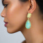 Feshionn IOBI Earrings Drops of Jupiter Iridescent Dangling Earrings