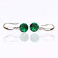 Feshionn IOBI Earrings Emerald / 8mm Naked IOBI Crystals Drill Earrings - The Exotic Collection by Feshionn IOBI
