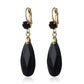 Feshionn IOBI Earrings Fascinating Long Teardrop Bead and CZ Dangle Earrings ~ Six Colors to Choose!