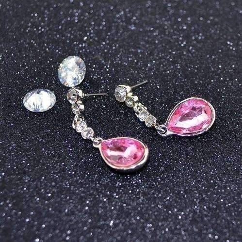 Feshionn IOBI Earrings IOBI Crystals Dew Drop Earrings - Choose Your Color
