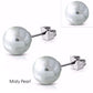 Feshionn IOBI Earrings Misty Pearl Colorful Medley Pearl Bead Earrings on Stainless Steel ~ 11 Colors to Choose!