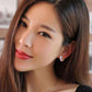 Feshionn IOBI Earrings OB Youthful Collection - Petite Diamond Pave Platinum or 18K Yellow Gold Filigree Hoop Earrings