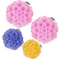 Feshionn IOBI Earrings Spring Pink Shimmering Dahlia Flower Stud Earrings in Three Fresh Colors