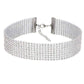Feshionn IOBI Necklaces 8 Row / Crystal Clear Crystal Clear Jeweled Rhinestone Choker in Four Sizes