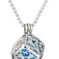 Feshionn IOBI Necklaces Filigree Aromatherapy Scent Diffuser Locket Necklace