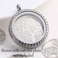 Feshionn IOBI Necklaces My Favorite Things Round Magnetic Charm Locket with Round Chain Necklace