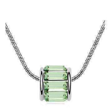 Feshionn IOBI Necklaces Peridot Green IOBI Crystals Necklace