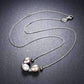 Feshionn IOBI Necklaces Tri-Color Freshwater Pearl Sterling Silver Slide Necklace