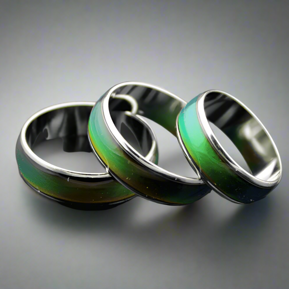 Feshionn IOBI Rings 5 Classic Color Changing Mood Ring