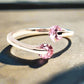 Feshionn IOBI Rings 6 / Pink Ice ON SALE - Double Glimmer 2 Stone Ring - Choose Your Color