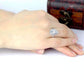 Feshionn IOBI Rings Aurora 2CT Pear Cut Double Pavé Halo IOBI Cultured Diamond Ring