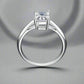 Feshionn IOBI Rings Elise 1.5CT Emerald Cut Solitaire IOBI Cultured Diamond Ring