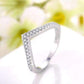 Feshionn IOBI Rings Encore 1CTW Curved Companion Band Ring