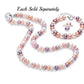 Feshionn IOBI Rings Multi-Color Pastel Adjustable Genuine Freshwater Pearl Ring