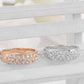 Feshionn IOBI Rings ON SALE - 18K Gold Pave Austrian Crystals Band Ring - Choose Your Color - Ring
