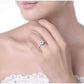 Feshionn IOBI Rings ON SALE - L'Amour 2.6 CT Cluster Set Simulated Diamond Solitaire Ring
