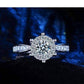Feshionn IOBI Rings ON SALE - L'Amour 2.6 CT Cluster Set Simulated Diamond Solitaire Ring