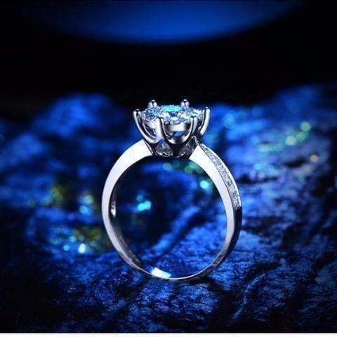 Feshionn IOBI Rings ON SALE - L'Amour 2.6 CT Cluster Set Simulated Diamond Solitaire Ring