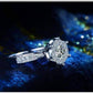 Feshionn IOBI Rings ON SALE - L'Amour 2.6 CT Cluster Set Simulated Diamond Solitaire Ring
