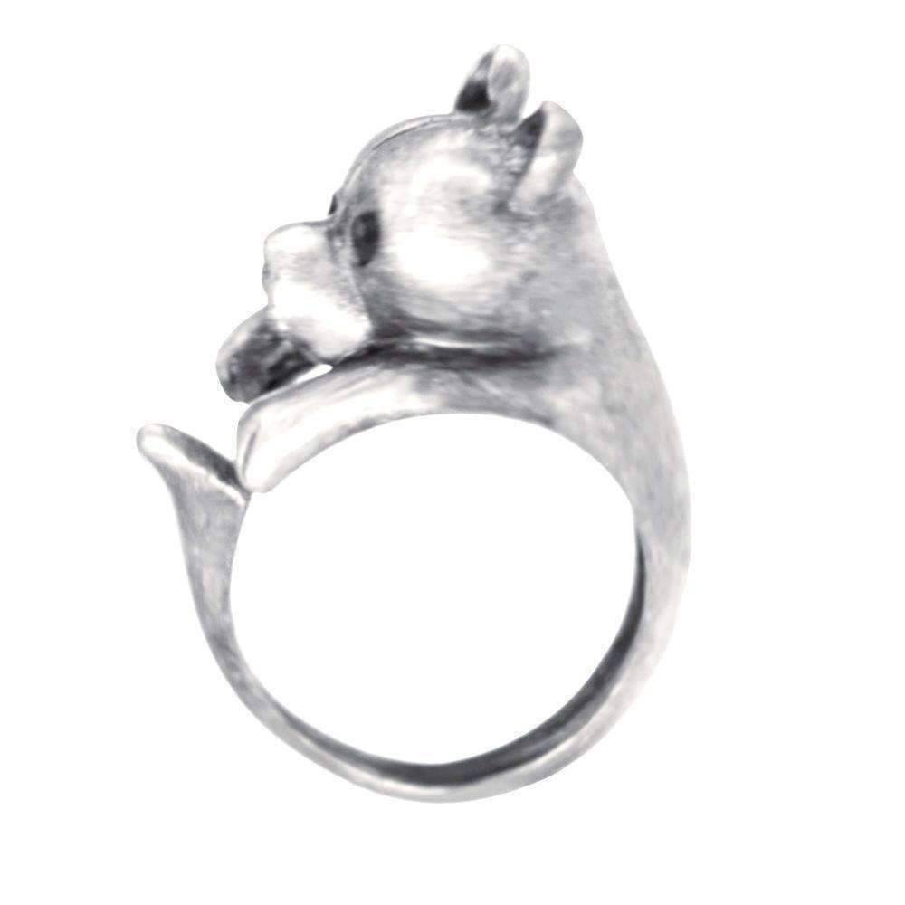 Feshionn IOBI Rings Teddy Bear Adjustable Animal Wrap Ring