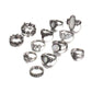 Feshionn IOBI Rings Ultimate Opal Collection Boho Midi-Knuckle Rings Set of 12